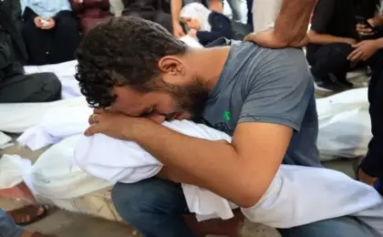 استشهاد طفل فلسطينى وإصابة آخرين جراء قصف إسرائيلى جنوب قطاع غزة