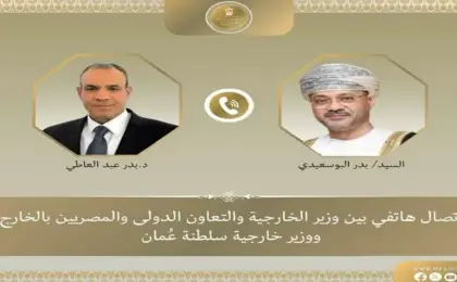 عبد العاطى يشدد على أهمية حرية الملاحة فى مضيق هرمز وعدم فرض اى رسوم عليها