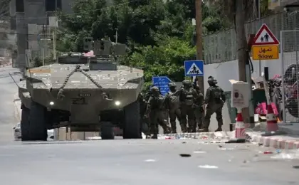 الاحتلال الإسرائيلى يخطر بهدم 5 مساكن مأهولة فى مسافر يطا جنوب الخليل