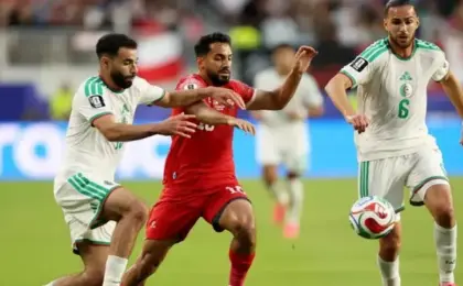 الأردن يودع المونديال بعد الخسارة 1 / 2 أمام الجزائر