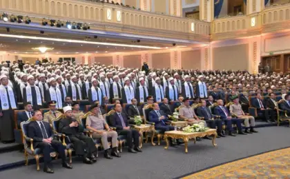 بالفيديو .. الرئيس السيسى يشهد حفل تخرج أئمة وزارة الأوقاف بالأكاديمية العسكرية المصرية