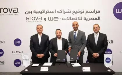 المصرية للاتصالات توقّع مذكرة تفاهم مع “جروفا للتطوير العقارى” لتقديم حلول الاتصالات المتكاملة
