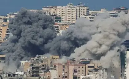7 قتلى و13 جريحًا فى غارة إسرائيلية على قناريت جنوب لبنان