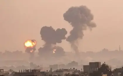 سانا: الاحتلال الإسرائيلى يقصف قرية عابدين بريف درعا الغربى
