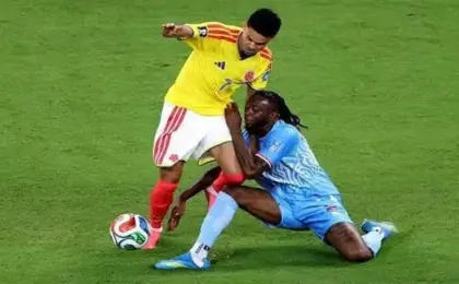 كولومبيا تفوز على الكونغو 1-0 وتلحق بالمتأهلين لدور الـ 32 للمونديال