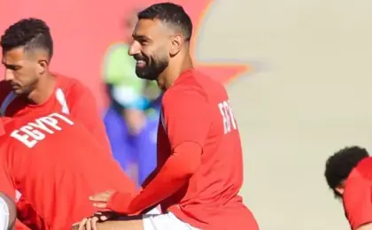 منتخب مصر يختتم تدريباته استعدادا لمواجهة نيوزيلندا فى كأس العالم