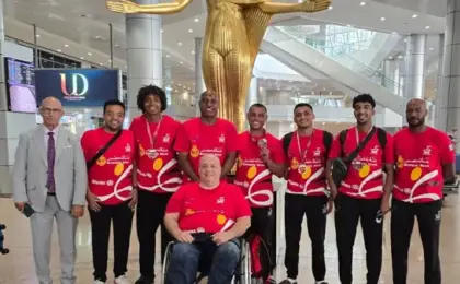 منتخب ألعاب القوى البارالمبى يعود إلى أرض الوطن بعد حصد 4 ميداليات فى بطولة الجائزة الكبرى بتونس