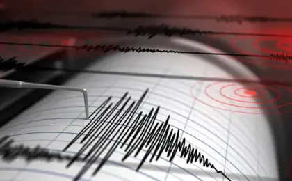 هزة أرضية على بعد 466 كيلومتر شمال غرب مطروح بقوة 5.12 درجة بمقياس ريختر