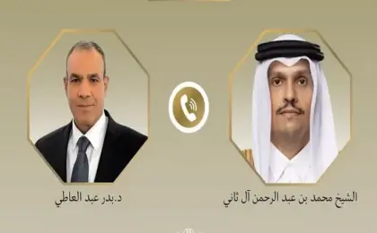 وزير الخارجية يبحث مع نظيره القطرى التطورات الإقليمية