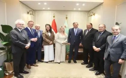 وزير الزراعة يبحث مع وفد حكومى وبرلمانى بولندى رفيع المستوى سبل تعزيز التعاون المشترك