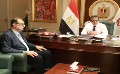 وزير الصحة يبحث مع رئيس سلامة الغذاء سبل تعزيز التعاون والتنسيق المشترك