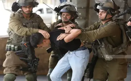 الاحتلال الإسرائيلى يعتقل 10 فلسطينيين من مدن الضفة الغربية