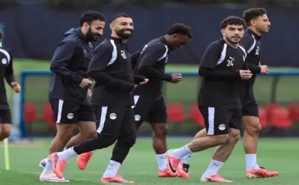 بمشاركة صلاح وفتحى .. المنتخب الوطني يواصل تدريباته بسبويكن استعدادًا لأستراليا