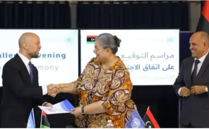 سلطات شرق وغرب ليبيا توقع على اتفاق يمهد الطريق نحو إجراء انتخابات