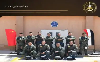 استمرار التدريب الجوى المصرى الصينى المشترك “نسور الحضارة – 2026”