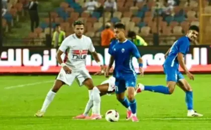 الزمالك يتجاوز السويس بتروجت بصعوبة 2 / 1 في الدوري الممتاز