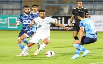 المصرى يصطدم ببيراميدز لفض الاشتباك على قمة الدورى .. الليلة