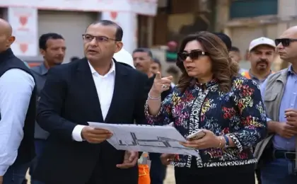 منال عوض تتفقد معدلات تنفيذ المرحلة الثانية من تطوير سوق العتبة بالقاهرة