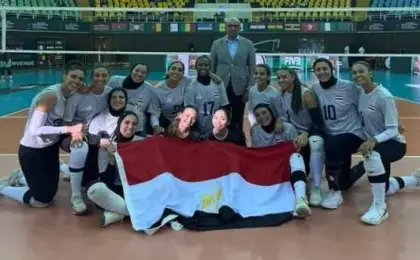 مصر تهزم بوروندى بثلاثية وتتأهل لربع نهائى أمم أفريقيا للكرة الطائرة