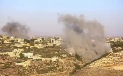 قصف مدفعى وأعمال تجريف وإحراق لممتلكات الأهالى في العدوان الإسرائيلى جنوبى لبنان