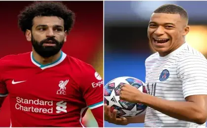 محمد صلاح ضمن أفضل هدافى أوروبا فى العقد الحالى.. مبابى يتصدر بالأرقام