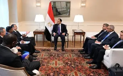 رئيس الوزراء يلتقى وفد شركة “شيفرون” العالمية على هامش مشاركته فى اجتماعات الجمعية العامة للأمم المتحدة