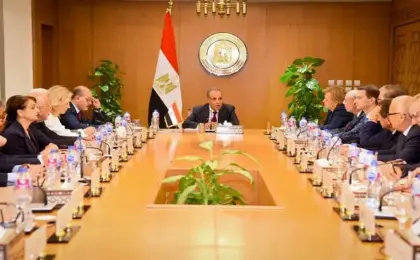 وزير الخارجية يعقد لقاء سفراء دول الاتحاد الأوروبى فى مصر ويشيد بالعلاقات بين الجانبين