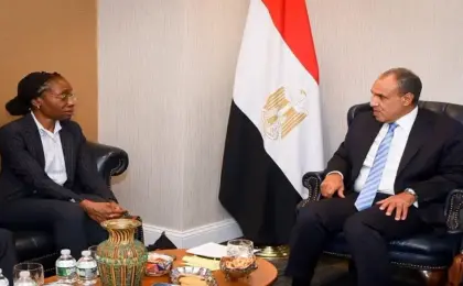 وزير الخارجية يبحث مع رئيسة مجموعة الأزمات الدولية سبل تعزيز التعاون بين مصر والمجموعة لدعم جهود احتواء الأزمات