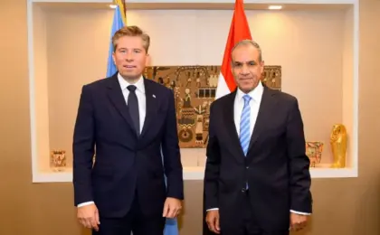 وزير الخارجية يبحث مع مسؤول أممى الأوضاع الإنسانية فى عدد من بؤر التوتر والأزمات