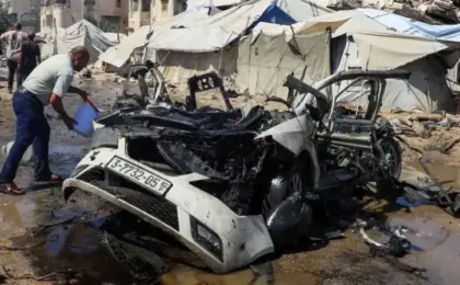 استشهاد أربعة أشخاص جراء نيران وغارات الاحتلال الإسرائيلى على غزة