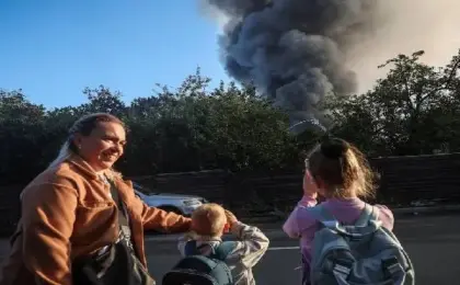 مسؤول أوكرانى: 5 مصابين جراء قصف روسى بمسيرة على كييف