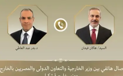 وزيرا الخارجية المصرى والتركى يبحثان التطورات الإقليمية والوضع بغزة