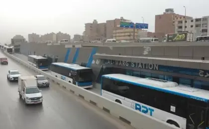 بدء تشغيل المرحلة الثانية للأتوبيس الترددى السريع (BRT) وتوافد المواطنين على محطاتها