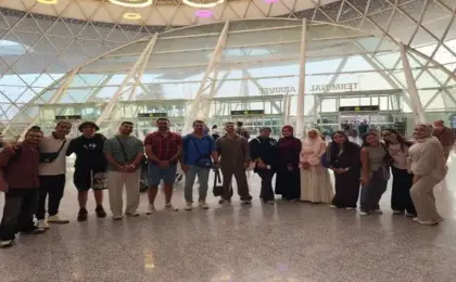 وصول وفد مصر إلى المغرب للمشاركة فى برنامج التبادل الثقافى للشباب