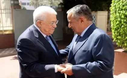 الرئيس الفلسطيني يبحث مع أمين عام جامعة الدول العربية سبل دعم القضية الفلسطينية وإعادة إعمار غزة