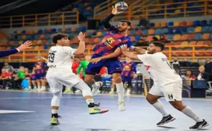 الزمالك يخسر أمام برشلونة  29-39 ببطولة العالم لكرة اليد للأندية
