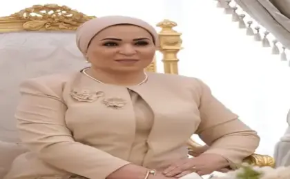 قرينة رئيس الجمهورية: مصر جاءت أولاً ثم جاء التاريخ