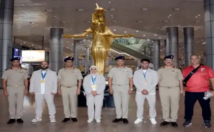 القوات المسلحة تستقبل أبطالها الرياضيين المشاركين بدورة العاب البحر الأبيض المتوسط