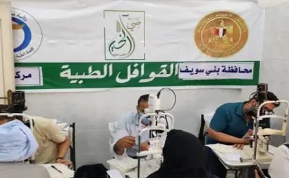 رئيس الوزراء يستعرض نتائج قافلة طبية شاملة نظمتها اللجنة الطبية العليا والاستغاثات بمجلس الوزراء بقرية إقفهص ببنى سويف