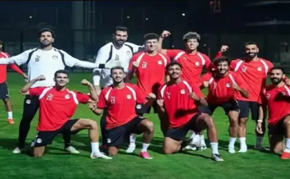 منتخب مصر يواصل استعداداته لمواجهة أنجولا بمشاركة 21 لاعبًا