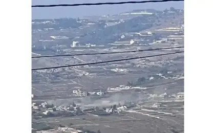 الاحتلال الإسرائيلى ينفذ تفجيرات وقصفًا مدفعيًا ويستهدف شقة فى النبطية