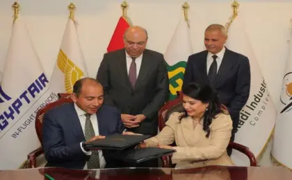 مصر للطيران توقع شراكات استراتيجية لتعزيز التكامل وتطوير خدمات الطيران المدني