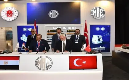 “جمبلاط” يشهد توقيع مذكرة تفاهم بين “الإنتاج الحربى” و”MKE” التركية للتعاون المشترك فى عدد من المجالات