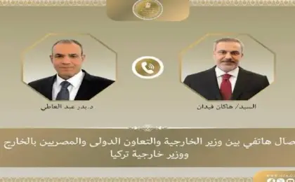 وزير الخارجية يبحث مع نظيره التركى التطورات الإقليمية