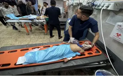 ارتفاع حصيلة القصف الإسرائيلى على غزة وتحذيرات طبية من توقف مولدات المستشفيات