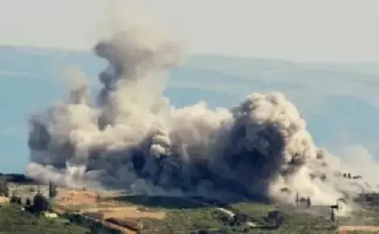 غارة إسرائيلية بطائرة مسيرة تستهدف أطراف كفرتبنيت جنوبى لبنان