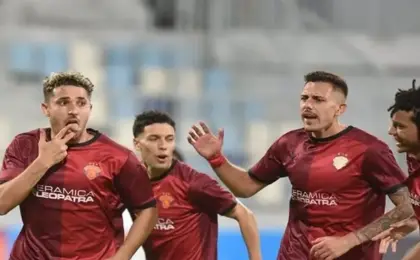 سيراميكا كليوباترا يتصدر الدوري الممتاز مؤقتًا بفوزه علي البنك الأهلي بثنائية