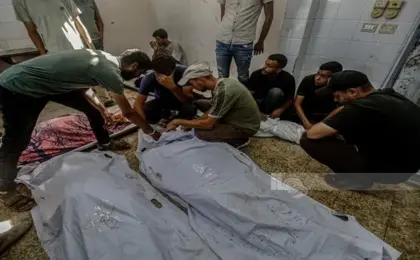 الاحتلال الإسرائيلي يقصف خيامًا لنازحين في خان يونس
