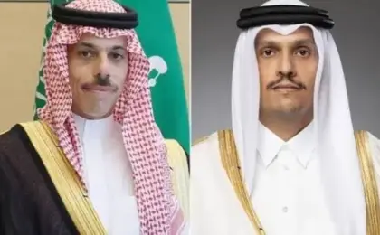 قطر والسعودية تبحثان التنسيق المشترك لتعزيز الأمن فى المنطقة