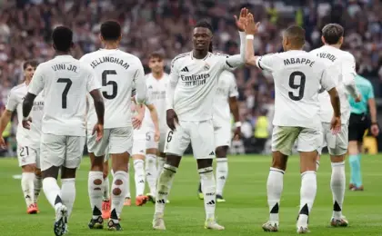 ريال مدريد يسعى لاستعادة نغمة الانتصارات في الليجا أمام رايو فاليكانو